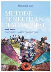 Image of Metode Penelitian Ilmu Sosial