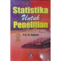 Image of Statistika untuk penelitian