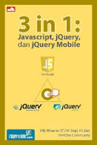 Image of 3 in 1 Javascript,jQuery, dan jQuery Mobile