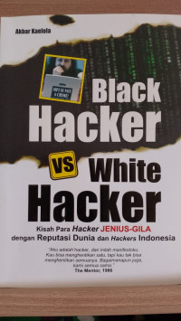 Image of BLACK HACKER VS WHITE HACKER