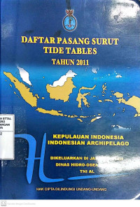Image of Daftar Pasang Surut Kepulauan Indonesia Tahun 2011
