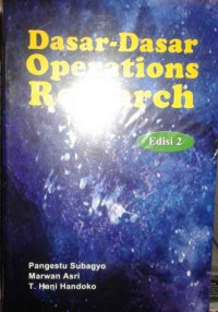 Image of Dasar Dasar Operations Research ed.2