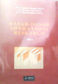Image of DASAR DASAR OPERATIONS RESEARCH EDISI 2