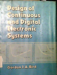Image of DESIGN OF CONTINUOUS AND DIGITAL ELECTRONIC SYSTEMS