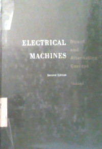 Image of ELECTRICAL MACHINES SECOND EDITION