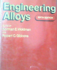 Image of ENGINEERING ALLOYS FIFTH EDITION