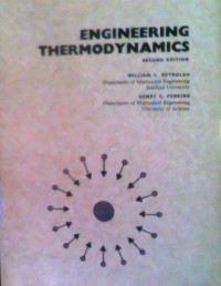 Image of ENGINEERING THERMODYNAMICS SECOND EDITION