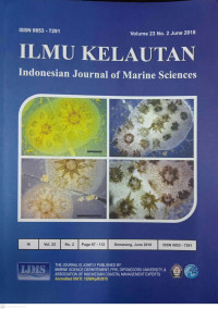 Image of Ilmu kelautan: Indonesian journal of marine sciences