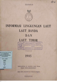 Image of Informasi Lingkungan Laut Laut Banda dan Laut Timor