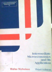 Image of INTERMEDIATE MICROECONOMICS AND ITS APPLICATION THIRD EDITION