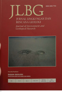 Image of Jurnal lingkungan dan bencana geologi bln april 2012