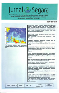 Image of Jurnal Segara vol 10 no 1