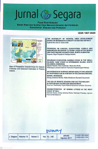 Image of Jurnal Segara Vol 13 No 2 Agustus 2017