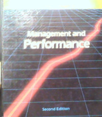 Image of MANAGEMENT AND PERFORMANCE SECOND EDITION