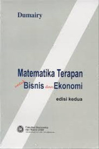 Image of Matematika terapan untuk bisnis dan ekonomi