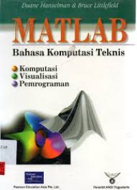 Image of Matlab : bahasa komputasi teknis