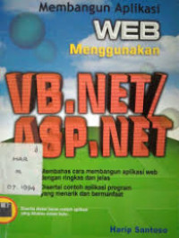 Image of MEMBANGUN APLIKASI WEB MENGGUNAKAN VB.NET/ASP.NET