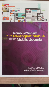 Image of MEMBUAT WEBSITE UNTUK PERANGKAT MOBILE DENGAN MOBILE JOOMLA