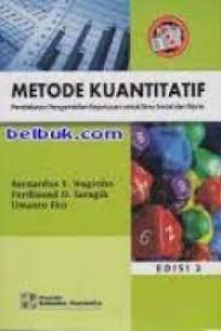 Image of METODE KUANTITATIF: PENDEKATAN PENGAMBILAN KEPUTUSAN UNTUK ILMU SOSIAL DAN BISNIS ED 2