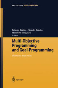 Image of Multiobjective Programming and Goal Programming