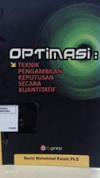 Image of OPTIMASI TEKNIK PENGAMBILAN KEPUTUSAN SECARA KUANTITATIF