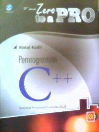 Image of PEMROGRAMAN C++; FROM ZERO TO A PRO