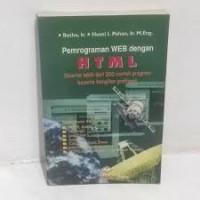 Image of PEMROGRAMAN WEB DENGAN HTML