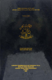 Image of Pemutakhiran Peta Laut (Studi Kasus Peta Laut Wilayah Batam)