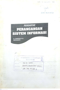 Image of Pengantar Perancangan Sistem Informasi