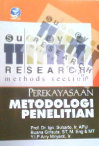 Image of PEREKAYASAAN METODOLOGI PENELITIAN