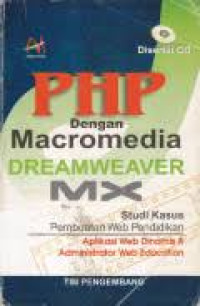 Image of PHP Dengan Macromedia Dreamweaver MX