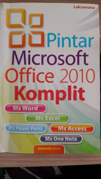 Image of PINTAR MICROSOFT OFFICE 2010 KOMPLIT