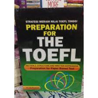 Image of PREPARATION FOR THE TOEFL