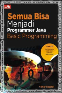 Image of SEMUA BISA MENJADI PROGRAMMER JAVA BASIC PROGRAMMING