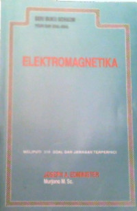 Image of SERI BUKU SCAHUM TEORI DAN SOAL SOAL ELEKTROMAGNETIKA
