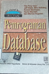 Image of Seri Visual Basic : Pemrograman Database