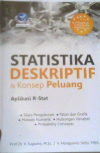 Image of STATISTIKA DESKRIPTIF & KONSEP PELUANG APLIKASI R-STAT