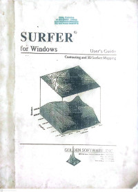 Image of Surfer For Windows User's Guide