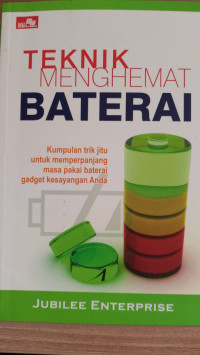 Image of TEKNIK MENGHEMAT BATERAI