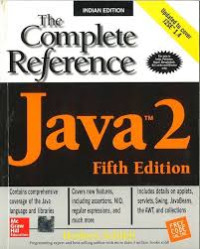 Image of The Complete Reference Java 2