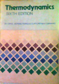 Image of THERMODYNAMICS SIXTH EDITION