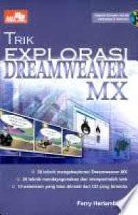 Image of Trik Explorasi Dreamweaver Mx